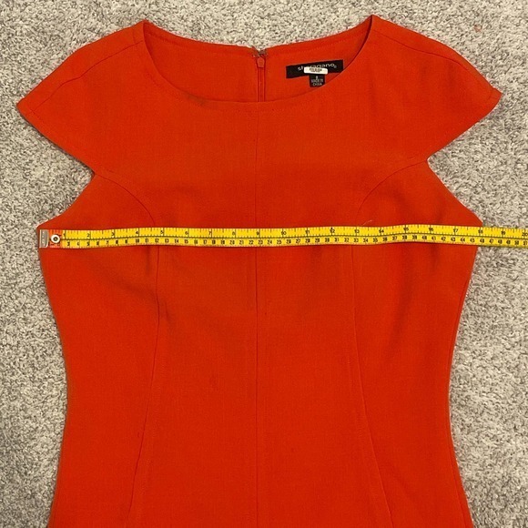 Sharagano Red Sleeveless Dress - Picture 7 of 8